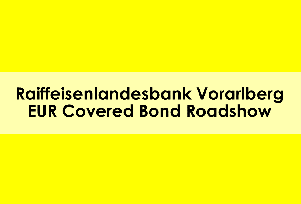 Raiffeisenlandesbank Vorarlberg - EUR Covered Bond Roadshow